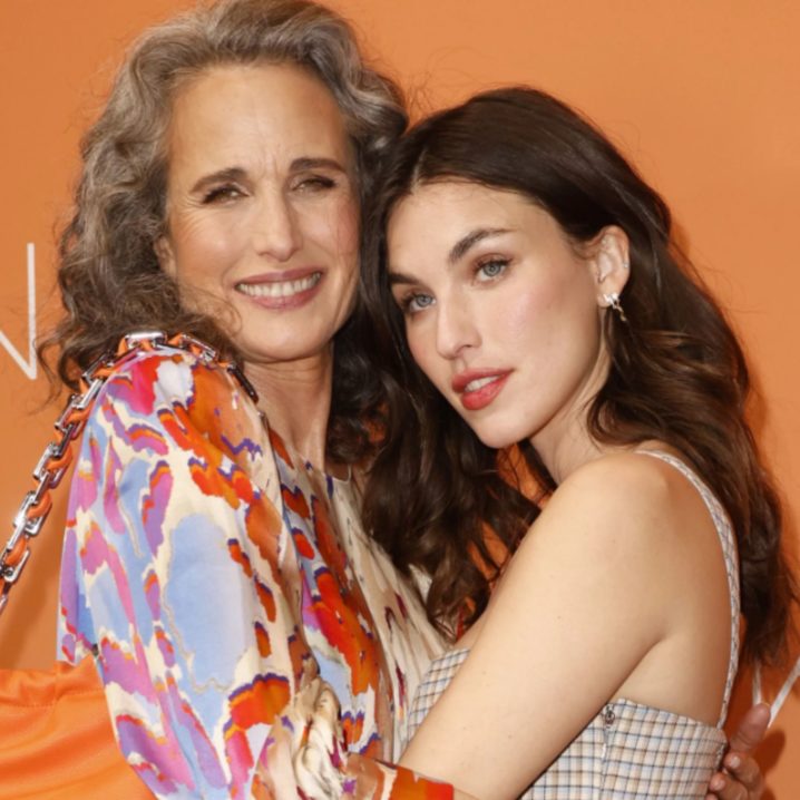 Andie MacDowell and Rainey Qualley