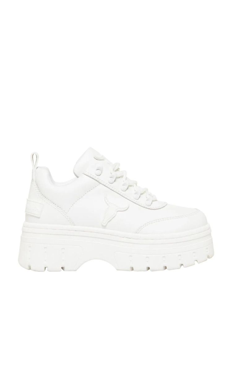 Windsor Smith Lux White Leather Chunky Platform Sneaker - Best White Sneakers for Women Australia