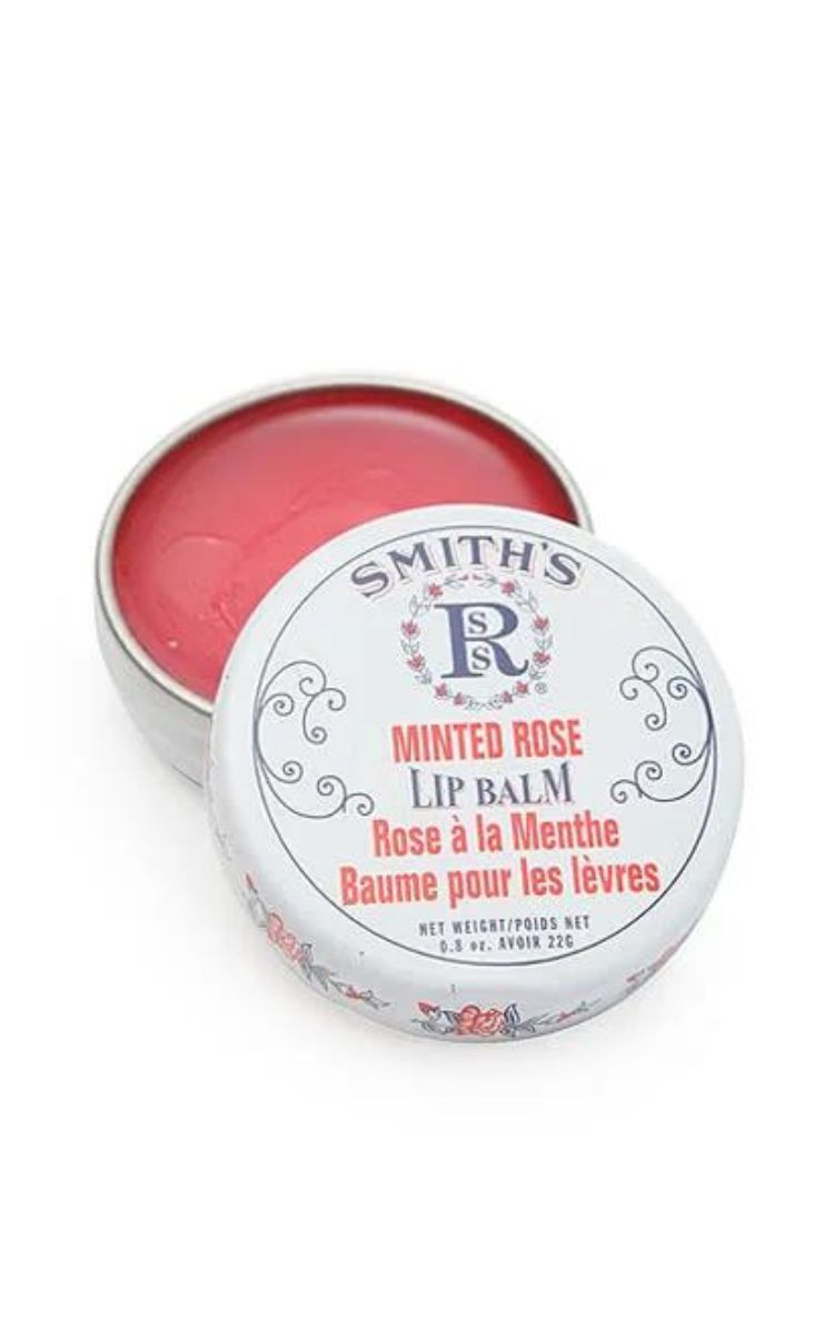 Smith's Rosebud Salve Minted Rose Lip Balm Tin