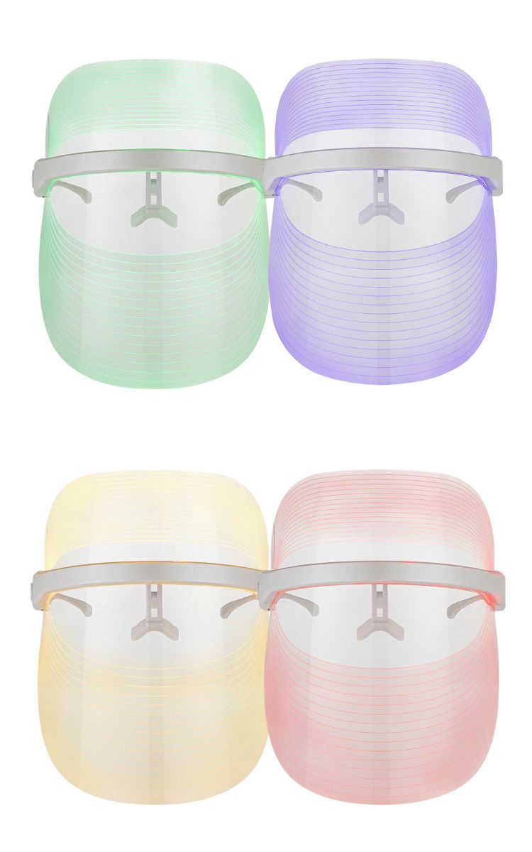 Best LED Masks Australia - How To Glow 4 Color LED Light Therapy Mask