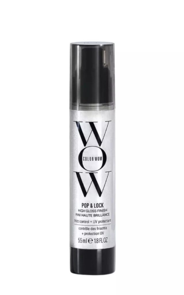 Best wet look hair products: Color Wow, Pop & Lock High Gloss Serum ($42) 