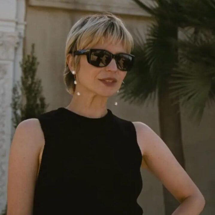 Naomi Pierce appears in Succession Season 4 with a dramatic new haircut