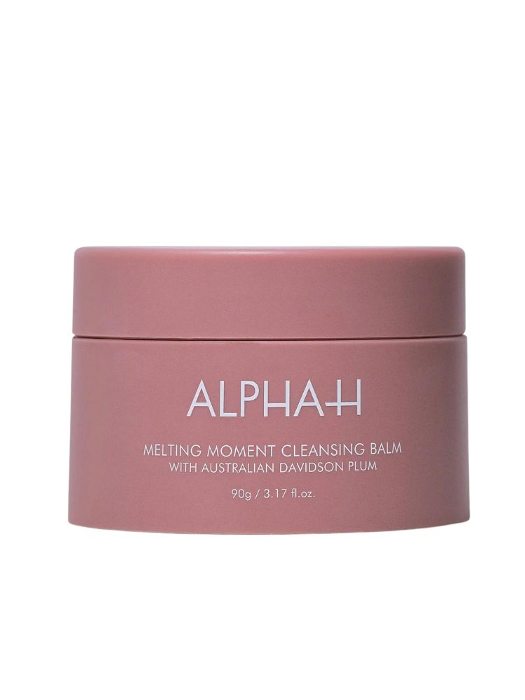 Skincare routine step four: Triple cleanse starting with Alpha H, Melting Moments Cleansing Balm ($70)