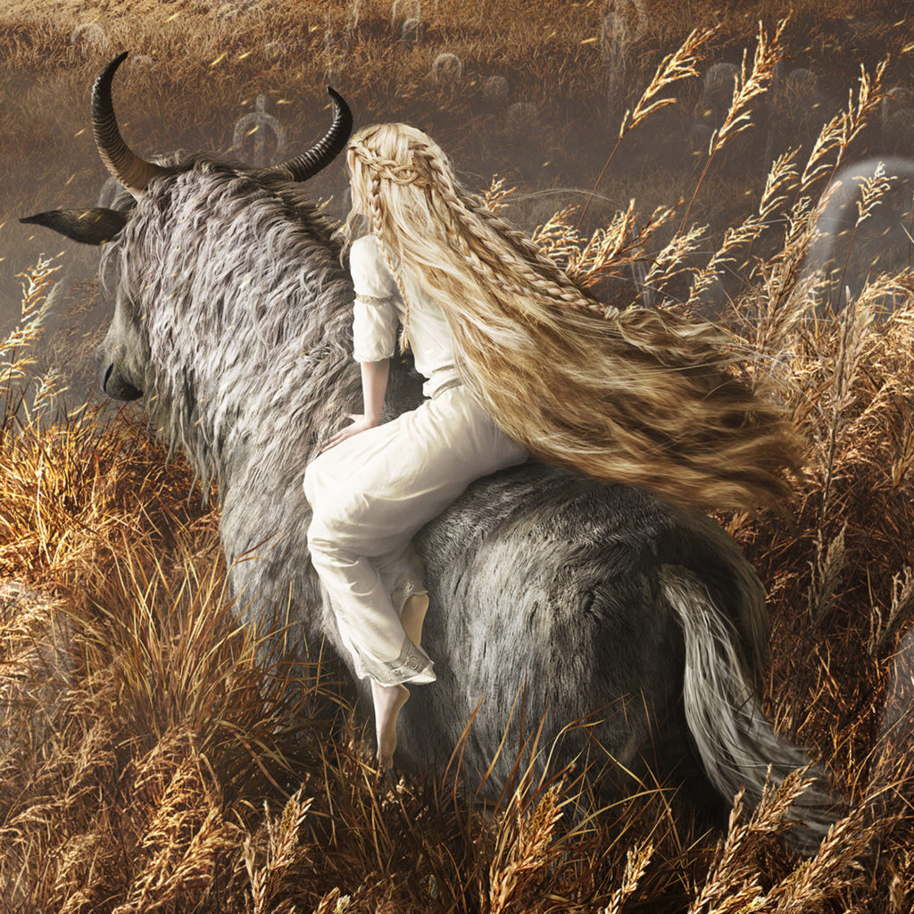Miquella riding Torrent from the Elden Ring Shadow of the Erdtree announcement image.