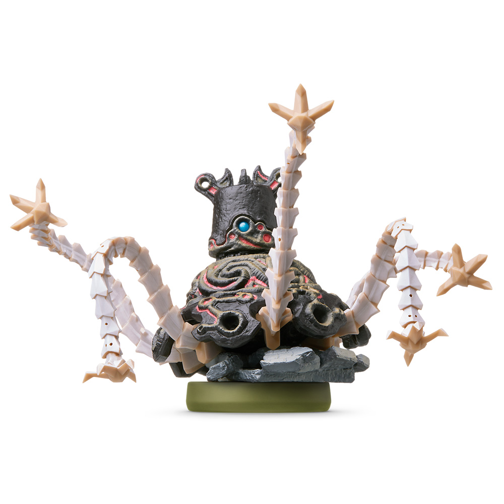 Guardian amiibo from "Breath of the Wild" and "Tears of the Kingdom".