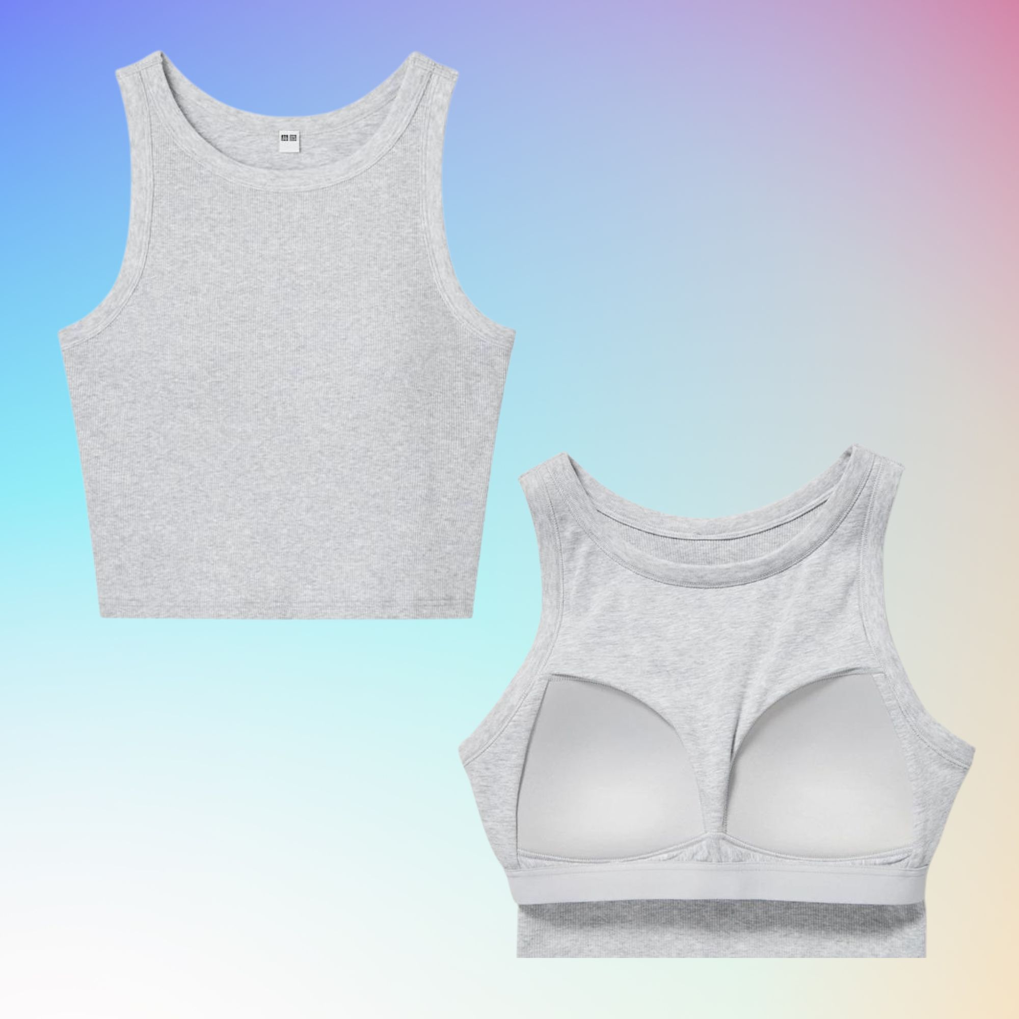 Grab the Tank Top With Built-In Bra That TikTok Is Obsessing Over