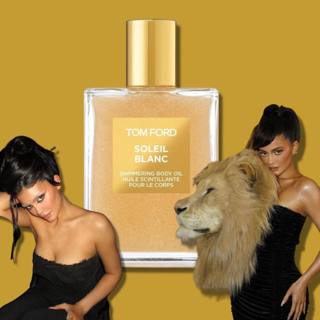 We found a $30 dupe for the Tom Ford shimmering body oil, approved by Kylie Jenner's makeup artist