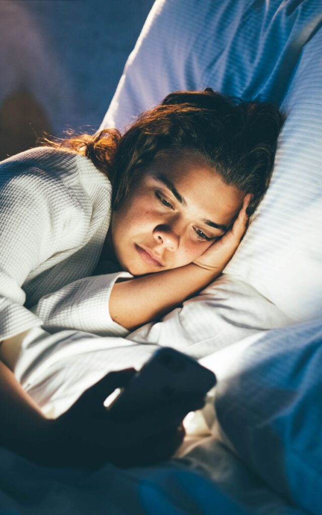 Good sleep is one of the surest ways to avoid under eye bags.
