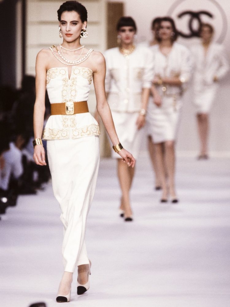  Ines de la Fressange, Chanel S/S 1986 