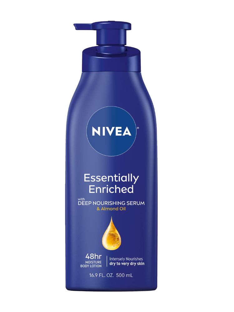 Nivea, Essentially Enriched Deep Nourishing Serum is an affordable and lightweight winter body moisturiser. 
