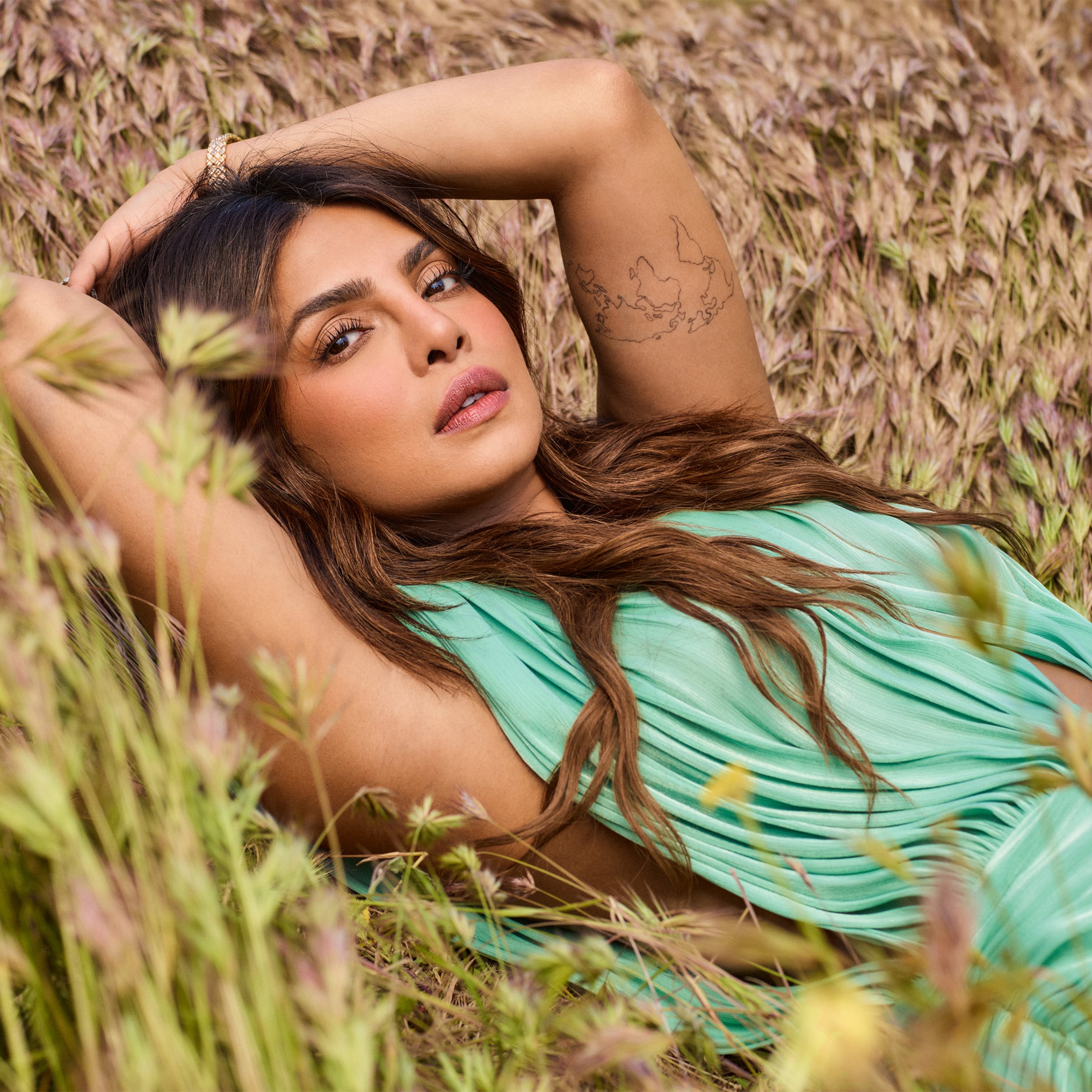 Priyanka Chopra Commits to a Nearly Naked Dress With an Extreme Side Cutout  - POPSUGAR Australia