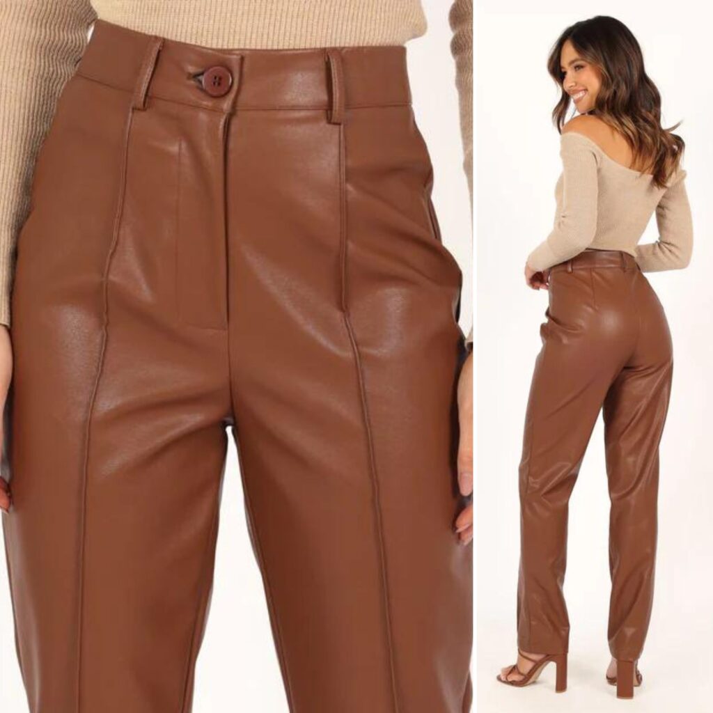 Petal + Pup Sandy Faux leather Pants - Best Womens Winter Clothes