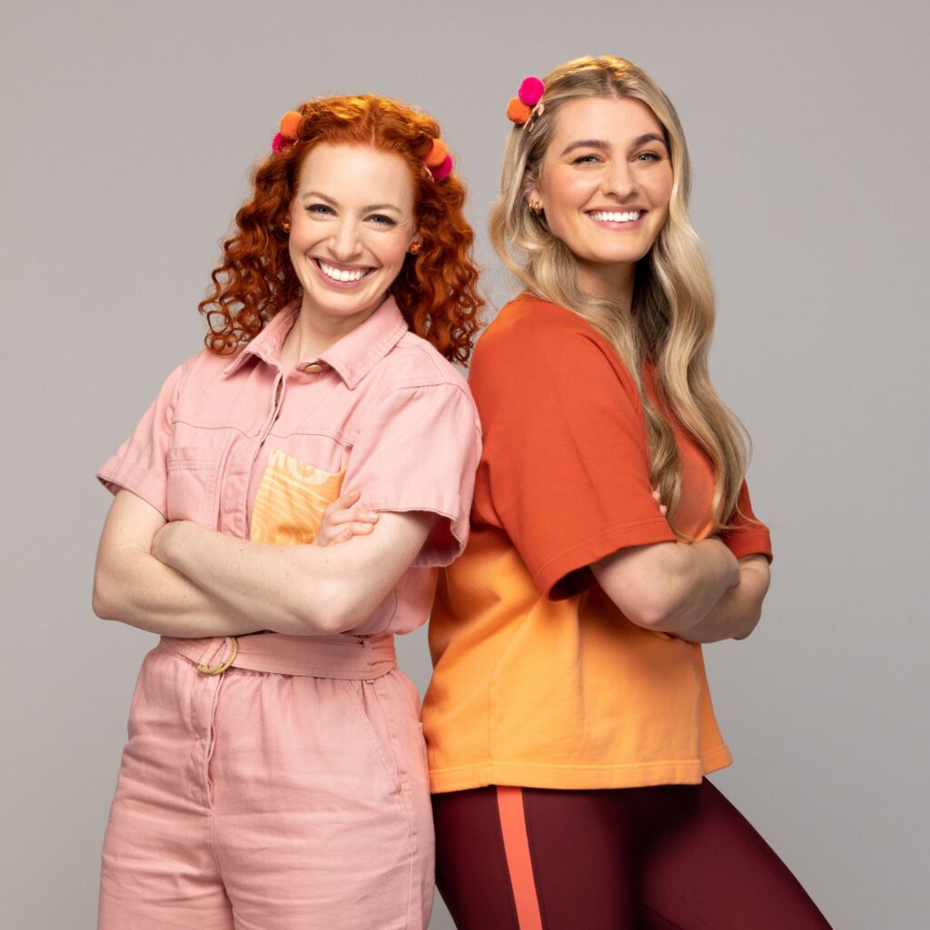 Emma Watkins and sister Hayley Watkins on the amazing race australia celebrity edition 2023 cast
