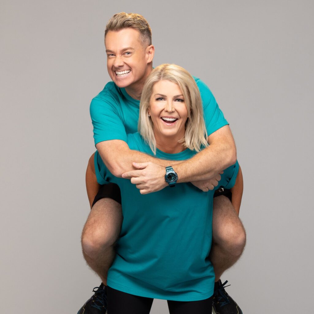 Grant Denyer and wife Chezzi Denyer on the amazing race australia celebrity edition 2023 cast