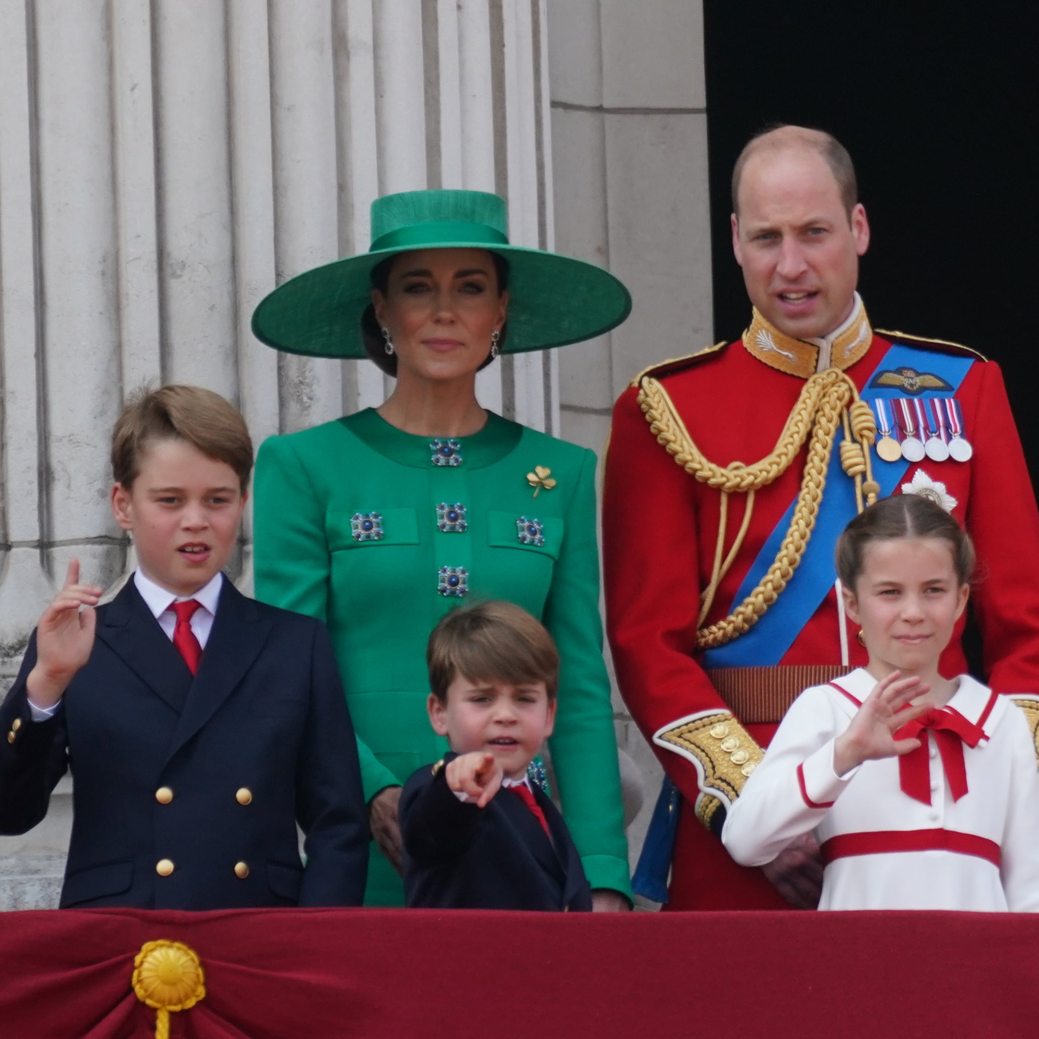 George, Charlotte, and Louis Steal the Spotlight Once Again at Trooping ...