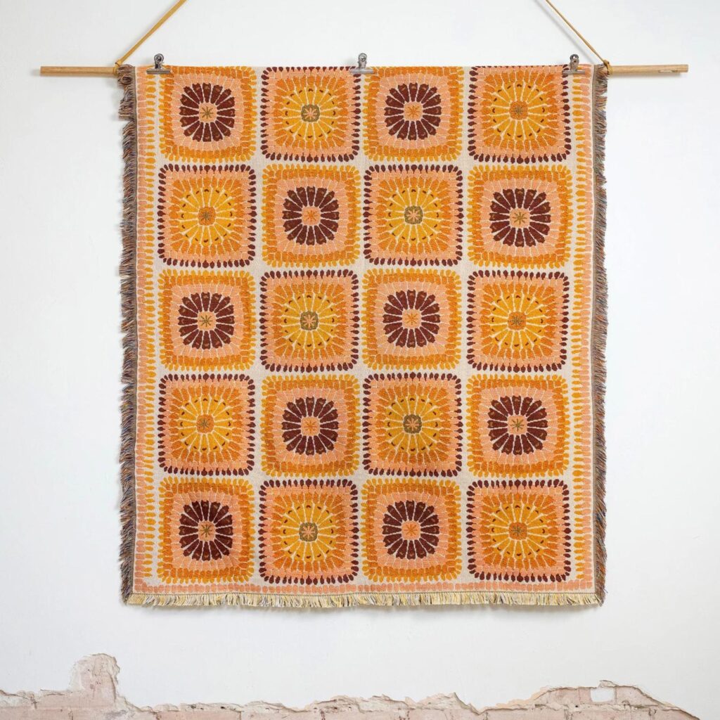 EIGHT DAYS A WEEK' WOVEN PICNIC RUG
