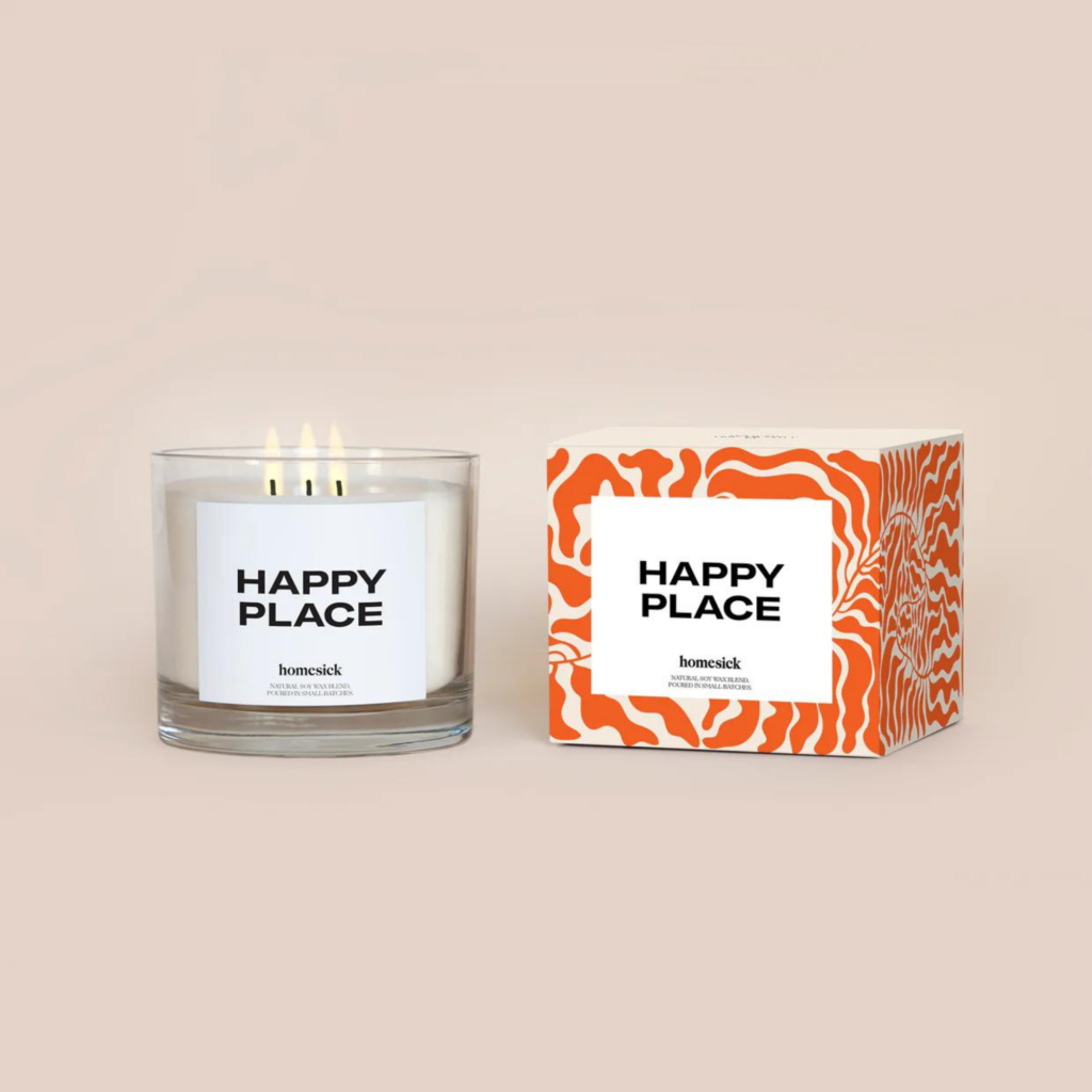 Homesick Happy Place 3-Wick Candle - Best Scented Candles