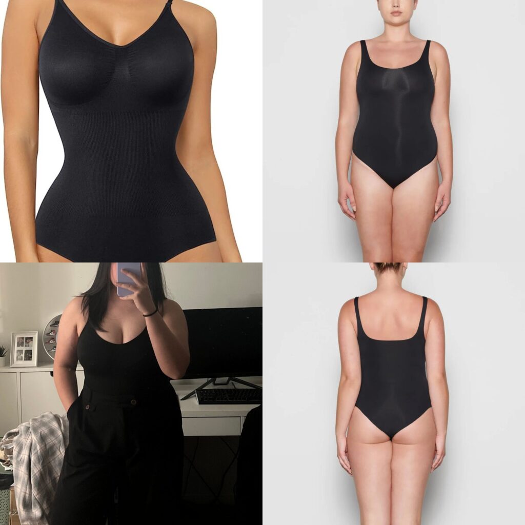Skims bodysuit dupe from Zara! They are so comfortable, and