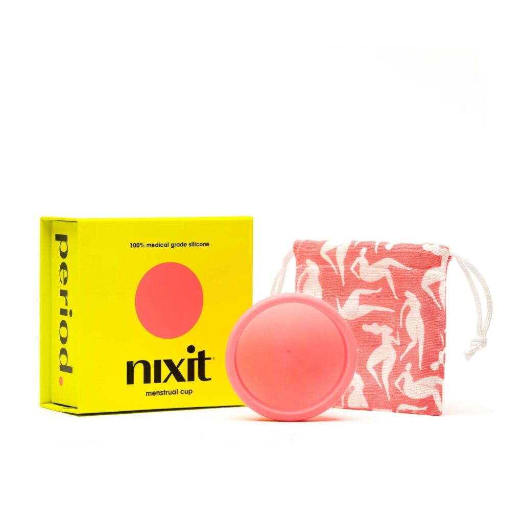 Nixit Menstrual Cup - how to wear a menstrual cup