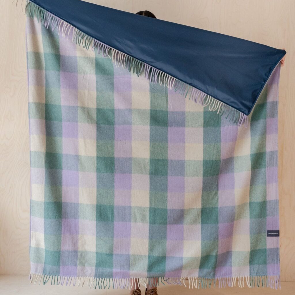 Recycled Wool Picnic Blanket -