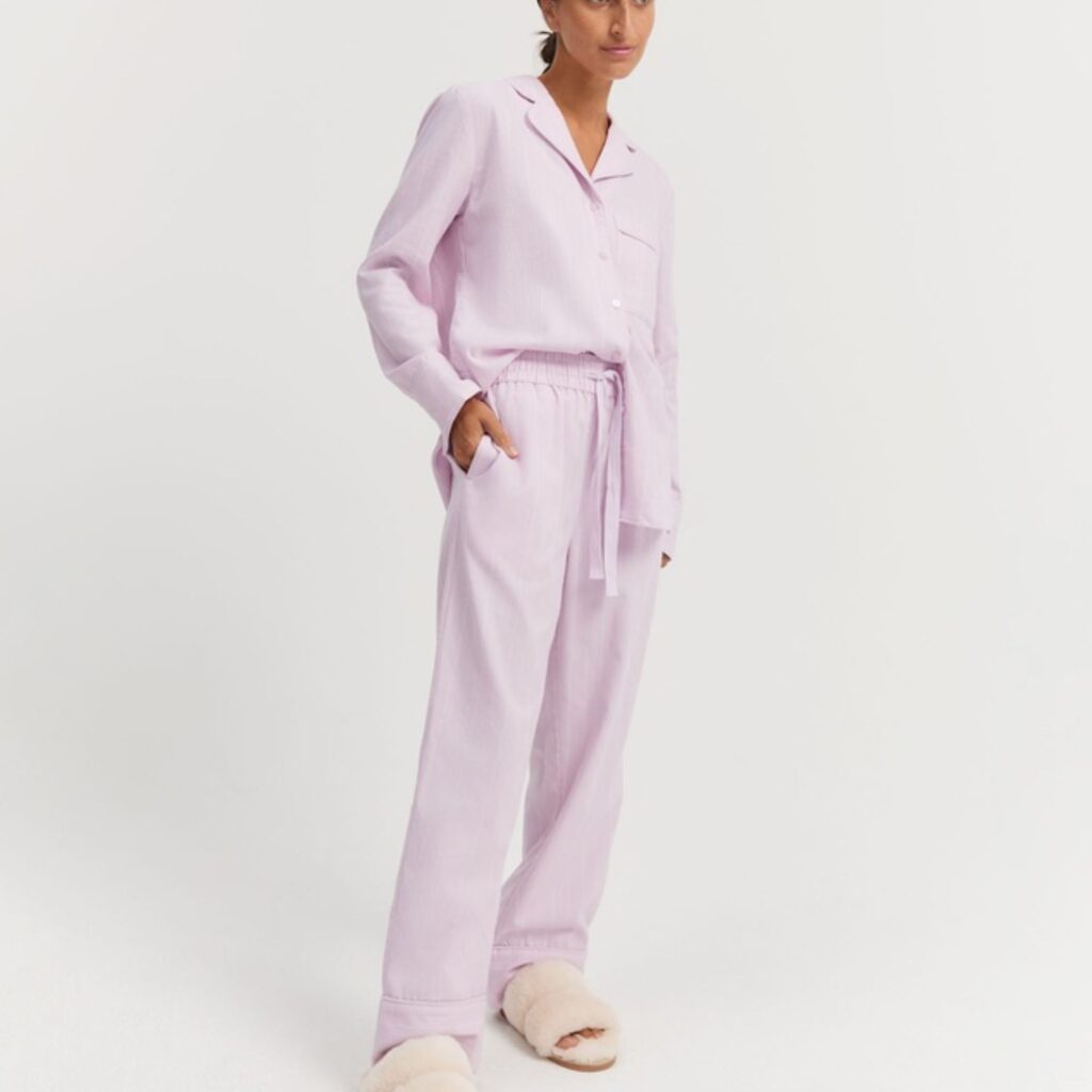 Country Road Stripe Flannel Pyjama Set