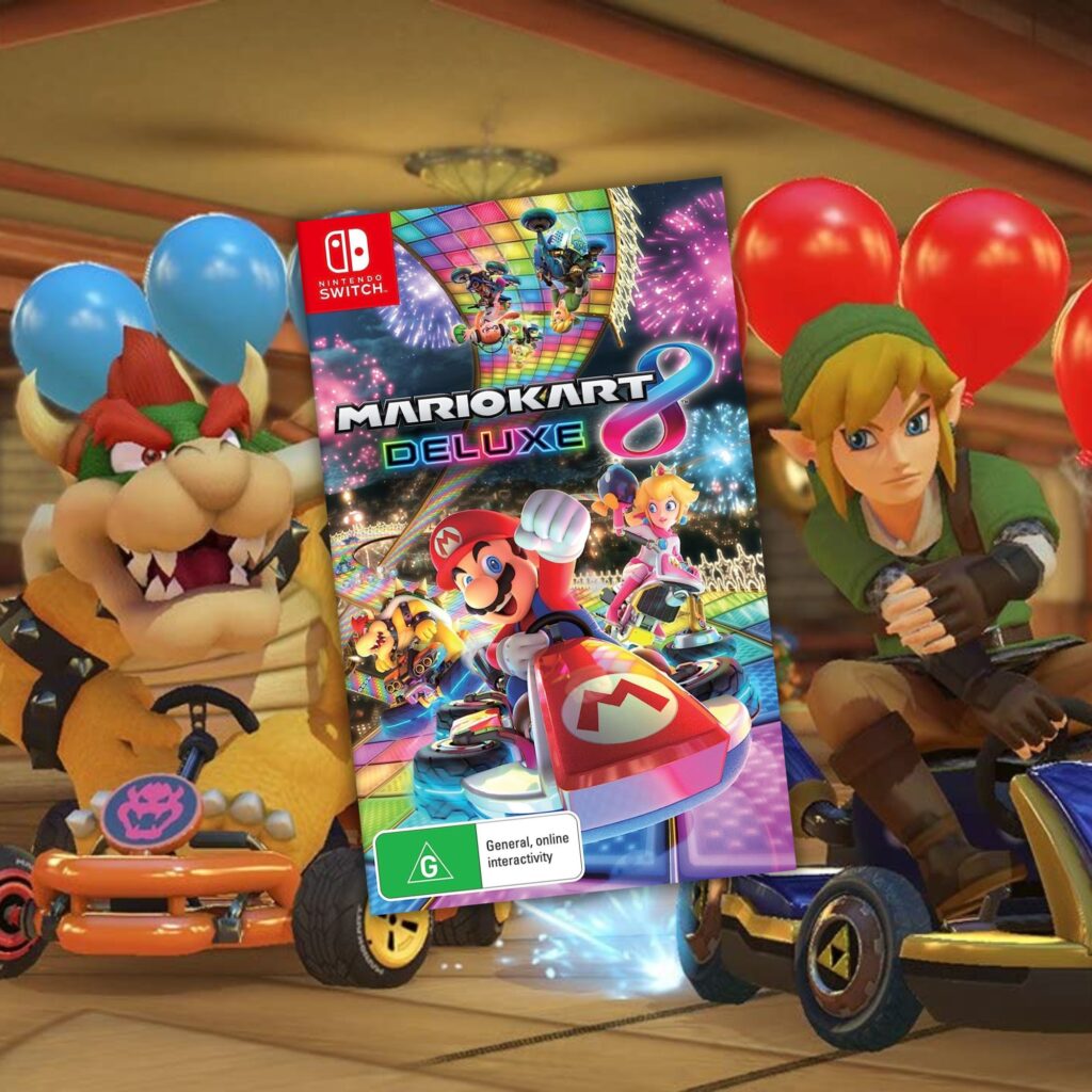 Mario Kart 8 Deluxe - Nintendo Switch games for adults
