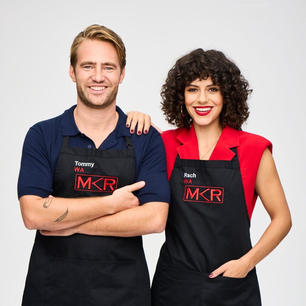 Tommy and Rach my kitchen rules