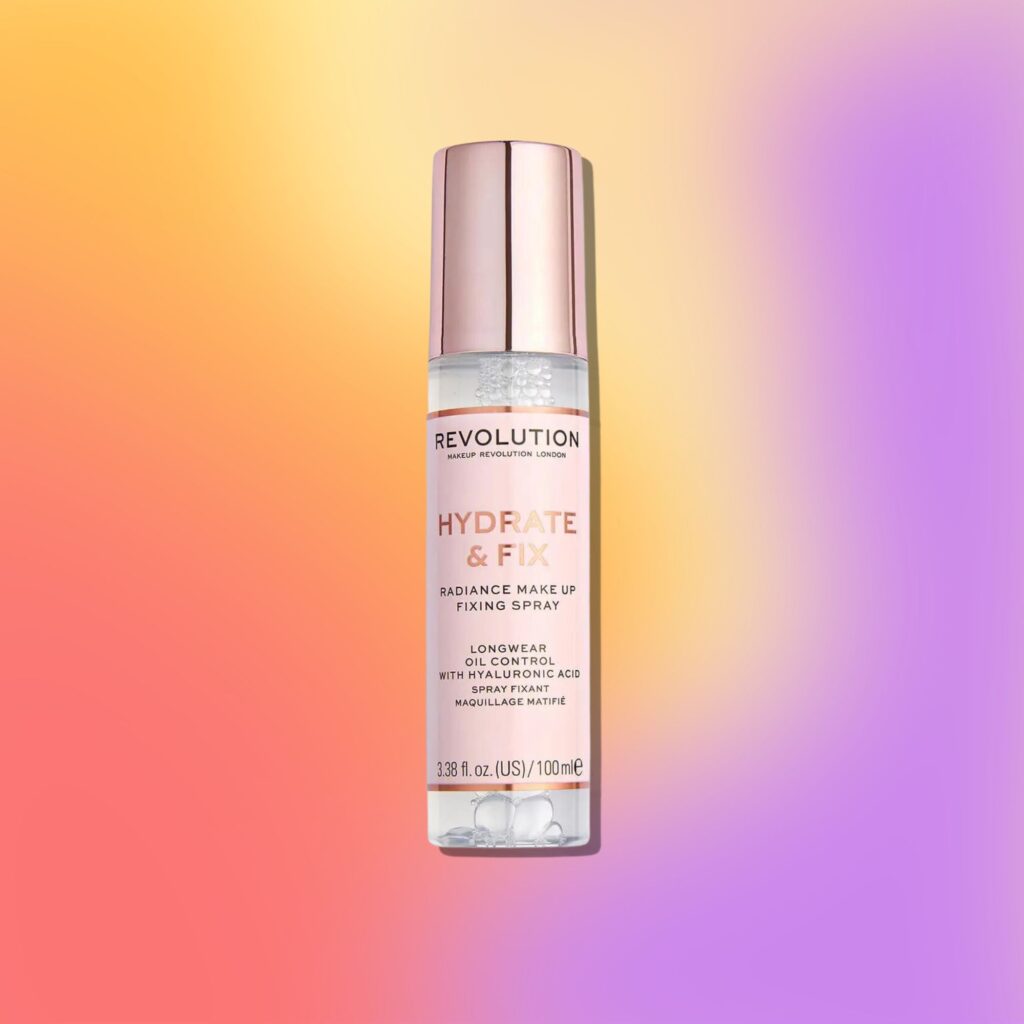 makeup revolution hydrate and fix setting spray