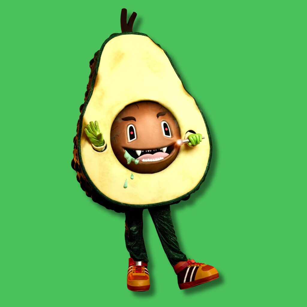 the masked bad avocado
