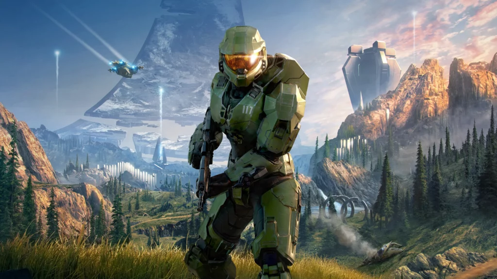 Halo Xbox video game promo image