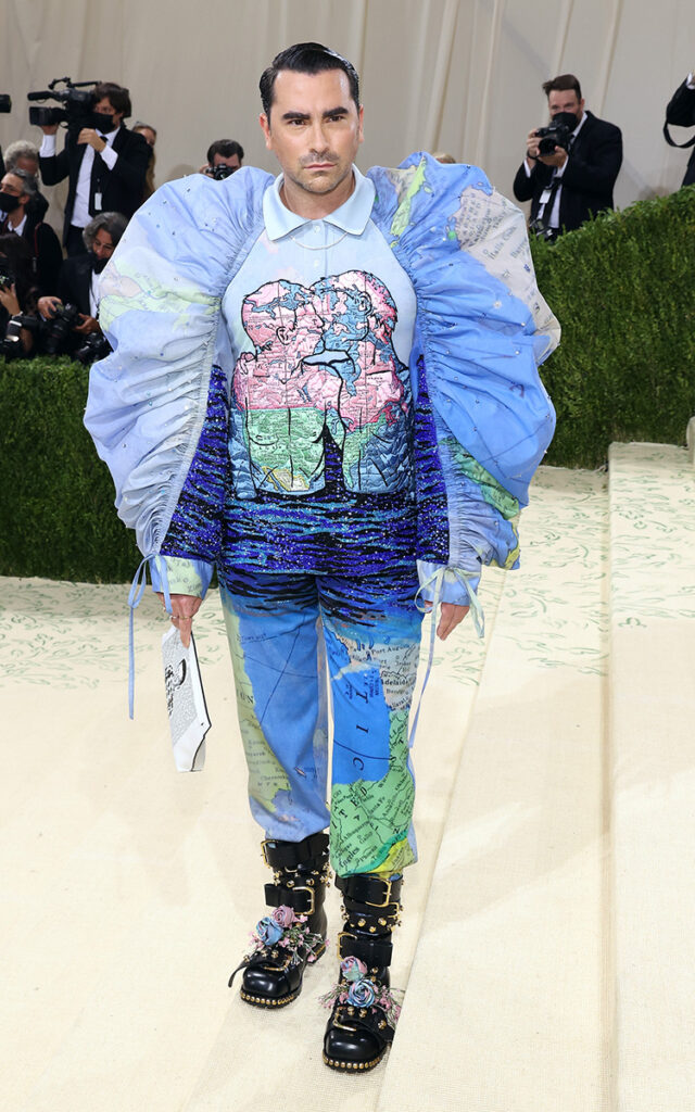 Dan Levy's Met Gala Protest Outfit, 2021